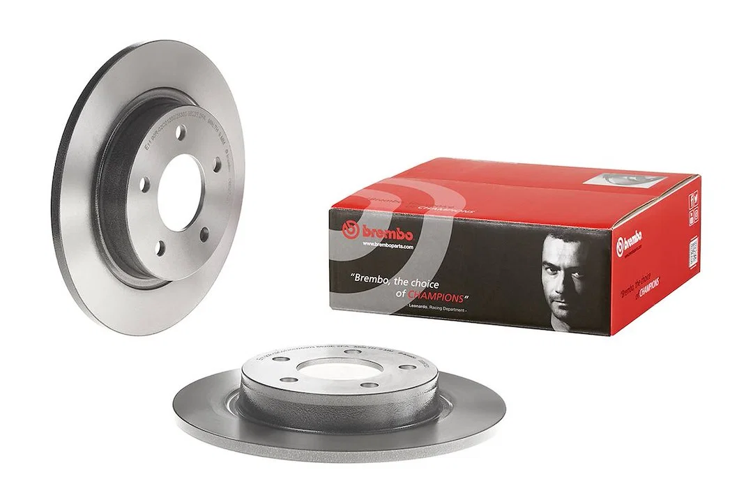 08997521C02 – BREMBO Brake Rotor, Solid One Piece Design Wheel Bolt Pattern 5 x 114.3 Millimeter 280 Millimeter Diame...